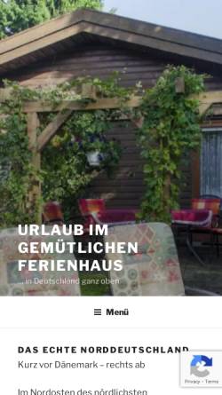 Vorschau der mobilen Webseite landurlaub-online.de, Ferienhaus Helga und Karl Fischer