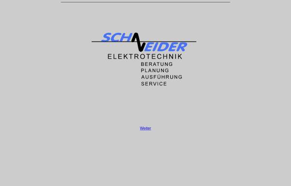 Schneider Elektrotechnik, Apfelstetten