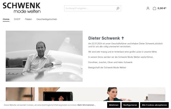 Vorschau von www.schwenk-mode.de, Schwenk Mode Handel GmbH