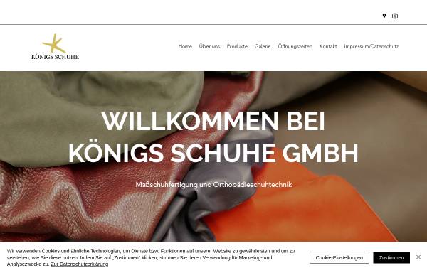 Vorschau von www.koenigsschuhe.de, Königs Schuhe