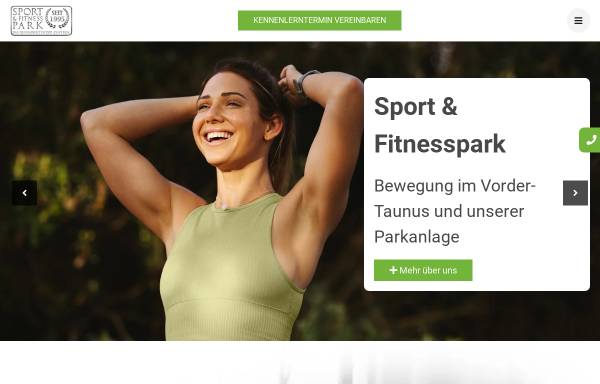 Vorschau von www.sportundfitnesspark.de, Sport- und Fitnesspark GmbH