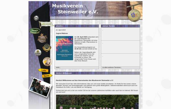 Vorschau von www.mv-steinweiler.de, Musikverein Steinweiler e.V.