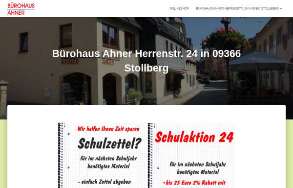 Vorschau von buerohaus-ahner.de, Bürohaus Ahner