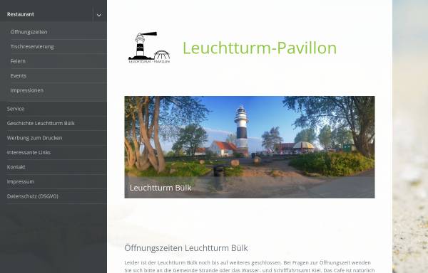 Vorschau von www.leuchtturm-buelk.de, Leuchturm Bülk, Strande