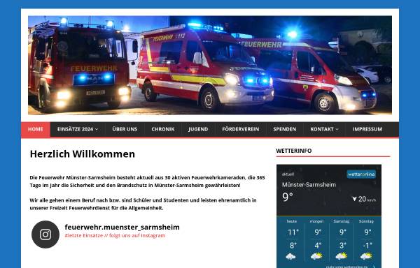 Feuerwehr Münster-Sarmsheim