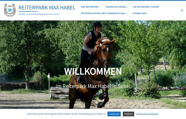 Vorschau von www.reiterpark-maxhabel.de, Reiterpark Max Habel