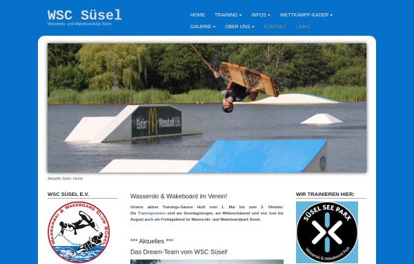 Vorschau von wsc-suesel.de, Wasserskiclub Süsel e.V.
