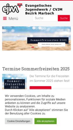 Evangelisches Jugendwerk CVJM Bezirk Marbach