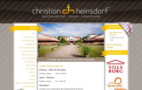 Restaurant Moselbrück Christian Heinsdorf Nennig