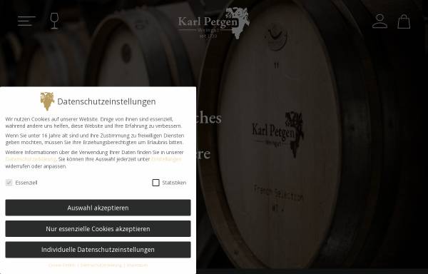 Vorschau von karl-petgen.de, Weingut Karl Petgen