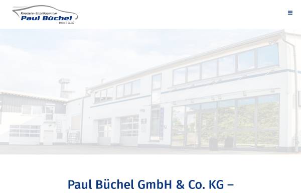 Vorschau von www.buechel-karosseriebau.de, Paul Büchel KG