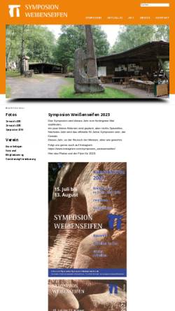 Vorschau der mobilen Webseite symposion-weissenseifen.de, Symposion Weissenseifen