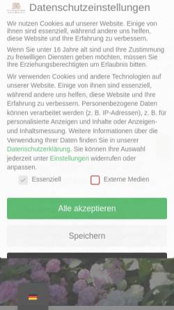 Vorschau der mobilen Webseite villa-hammerschmiede.de, Villa Hammerschmiede