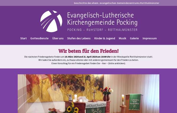Vorschau von www.pocking-evangelisch.de, Pocking evangelisch