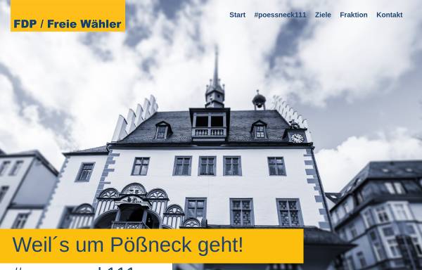 FDP / Freie Wähler Pößneck