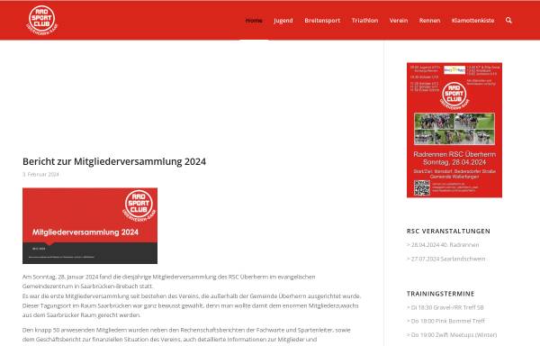 Vorschau von www.rsc-ueberherrn.de, RSC Radsportclub e.V.