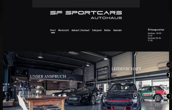 Vorschau von www.sfsportcars.de, SFSPORTCARS