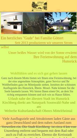 Vorschau der mobilen Webseite www.goettert-clan.de, Göttert´s Ferienwohnung