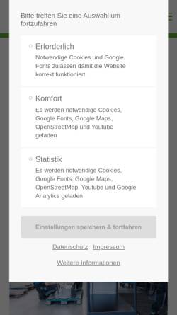 Vorschau der mobilen Webseite www.schenk-schmid.de, Schenk & Schmid Werkzeugbau GmbH