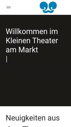 Vorschau der mobilen Webseite www.theater-wahlstedt.de, Kulturring Wahlstedt und Umgebung e.V.