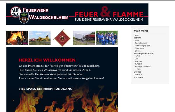 Vorschau von www.ff-waldboeckelheim.de, Freiwillige Feuerwehr Waldböckelheim
