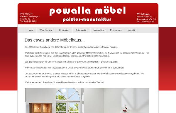 Vorschau von www.powalla-moebel.de, Powalla Möbel OHG