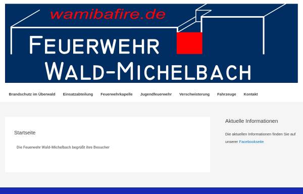 Vorschau von www.wamibafire.de, Feuerwehr Wald-Michelbach