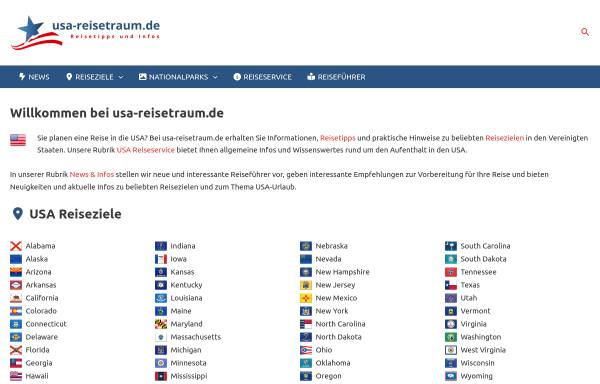 Vorschau von www.usa-reisetraum.de, USA-Reisetraum