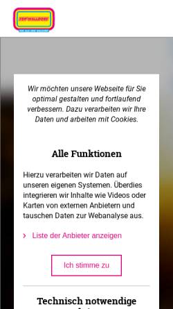 Vorschau der mobilen Webseite fdp-walldorf.de, FDP Walldorf