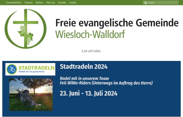 Vorschau von www.feg-wiwa.de, Freie evangelische Gemeinde