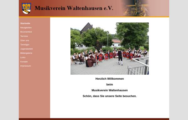 Vorschau von www.musikverein-waltenhausen.de, Musikverein Waltenhausen e.V.