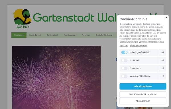Vorschau von www.gartenstadt-waltrop.de, Gartenstadt Waltrop e.V.