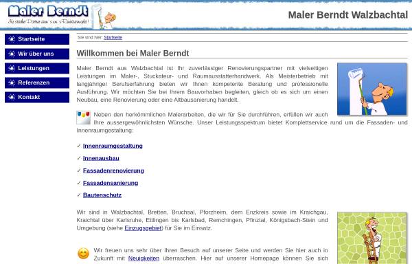 Vorschau von www.maler-berndt.de, Maler Berndt