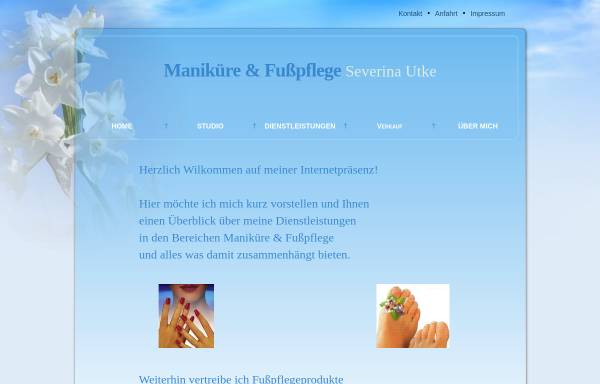 Vorschau von www.manikuere-fusspflege.de, Maniküre & Fußpflege