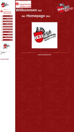Vorschau der mobilen Webseite musikverein-weilen.de, Musikverein Weilen u.d.R. e.V.