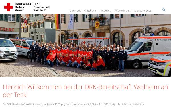 DRK Bereitschaft Weilheim/Teck