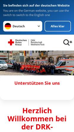 DRK Bereitschaft Weilheim/Teck