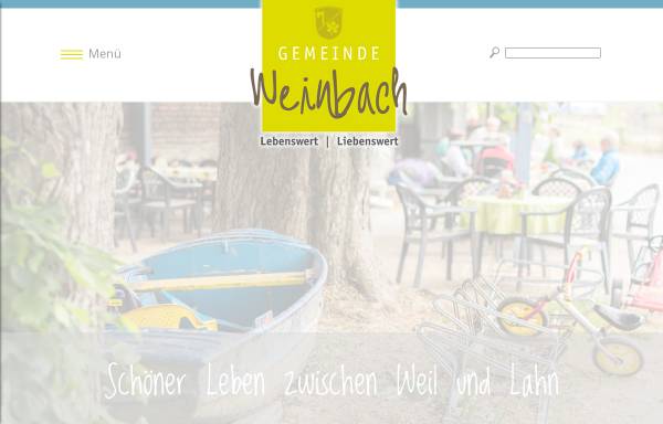 Vorschau von www.gemeinde-weinbach.de, Gemeinde Weinbach
