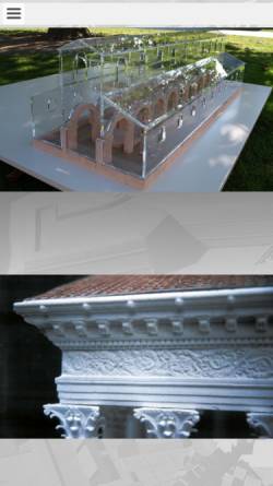 Vorschau der mobilen Webseite www.arw-modellbau.de, Archäologische Rekonstruktions-Werkstatt