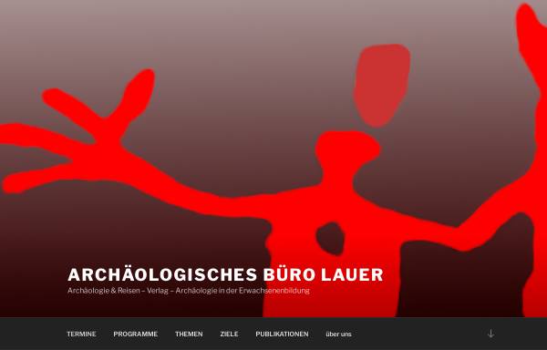 Vorschau von www.archaeologie-und-reisen.de, Archäologisches Büro Lauer