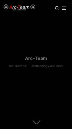Vorschau der mobilen Webseite www.arc-team.com, Arc-Team: Archäologie & Open Source
