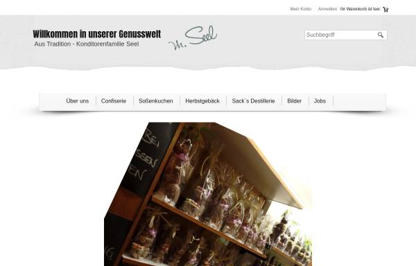 Vorschau von www.weissenstaedter-lebkuchen.de, Konditorei und Café Leupoldt
