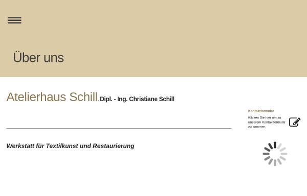 Vorschau von www.schill-textile.de, Werkstätten für Textilgestaltung & Restaurierung Schill