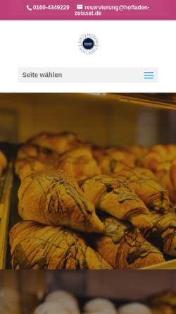 Vorschau der mobilen Webseite hofladen-zeisset.de, Hofladen Zeisset