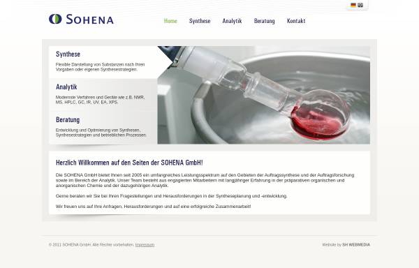 Vorschau von www.sohena.de, Sohena GmbH