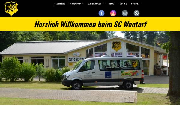 Vorschau von www.sc-wentorf.de, Sport Club Wentorf e.V.