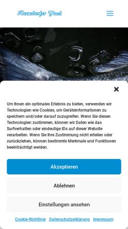 Vorschau der mobilen Webseite www.wermsdorfer-fisch.de, Wermsdorfer Fisch GmbH
