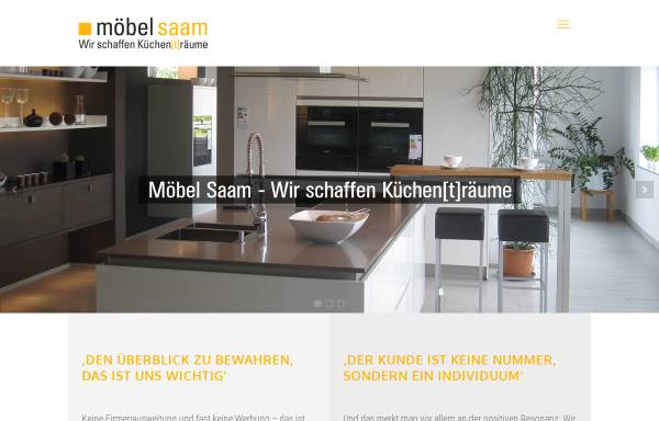 Vorschau von moebel-saam.de, Möbel-Saam Küchenstudio