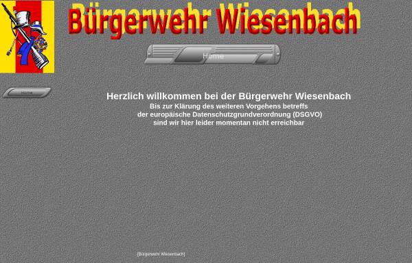 Vorschau von www.buergerwehr-wiesenbach.de, Bürgerwehr Wiesenbach