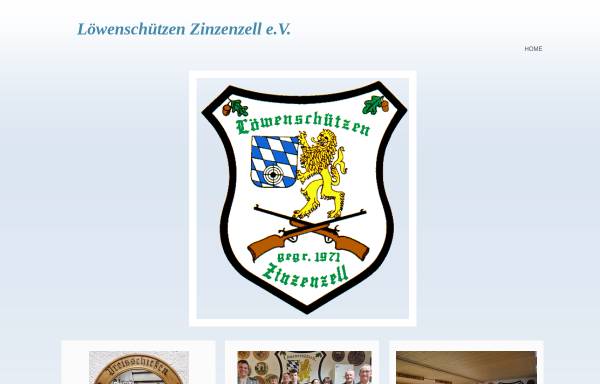 Vorschau von www.loewenschuetzen.de, Löwenschützen Zinzenzell e.V.